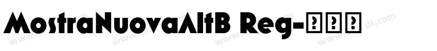 MostraNuovaAltB Reg字体转换